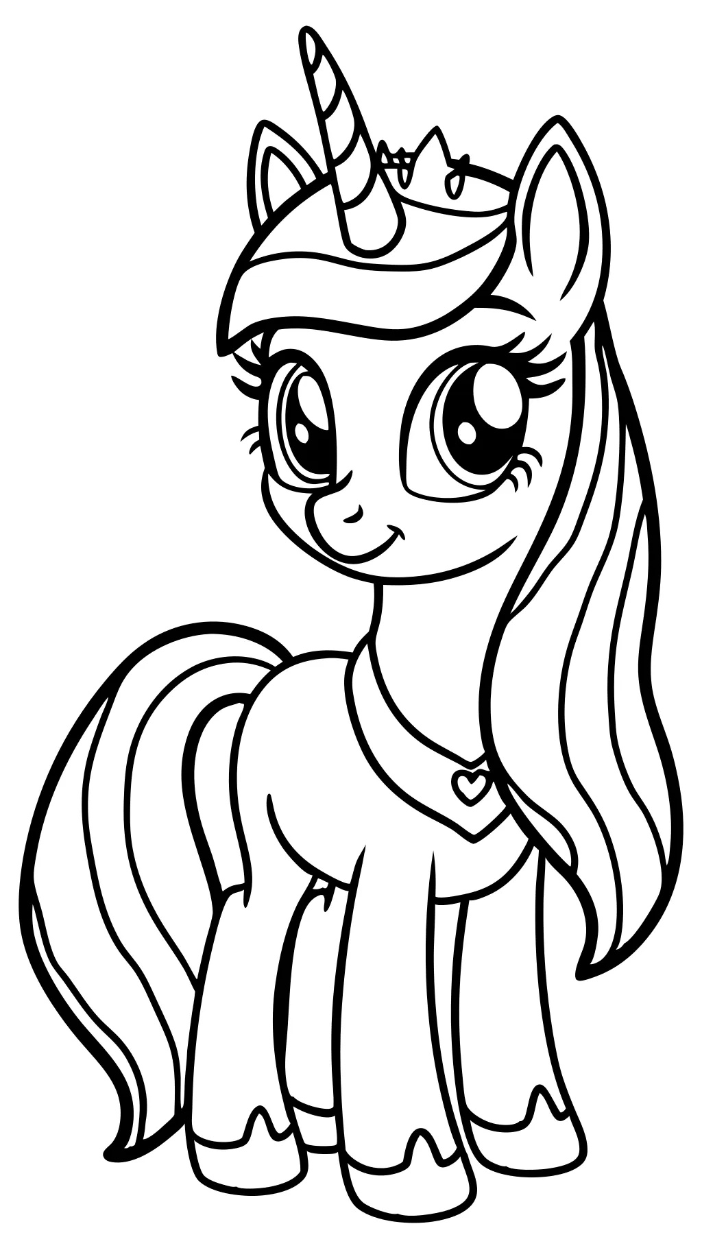 Princess Cadence Coloring Pages